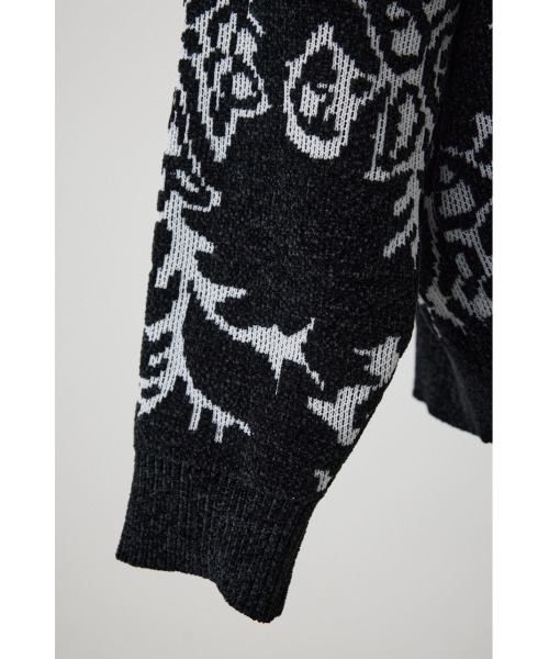 【セール】モールジャガードカーディガン（カーディガン/ボレロ）｜AZUL BY MOUSSY（アズールバイマウジー）