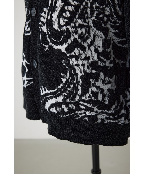 【セール】モールジャガードカーディガン（カーディガン/ボレロ）｜AZUL BY MOUSSY（アズールバイマウジー）