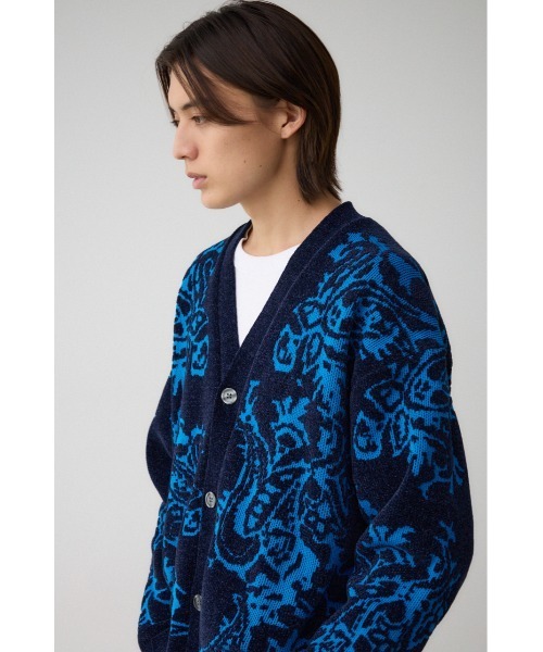 【セール】モールジャガードカーディガン（カーディガン/ボレロ）｜AZUL BY MOUSSY（アズールバイマウジー）