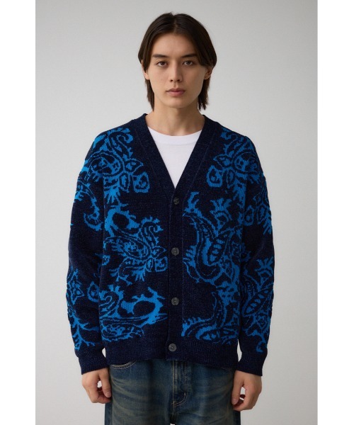 【セール】モールジャガードカーディガン（カーディガン/ボレロ）｜AZUL BY MOUSSY（アズールバイマウジー）