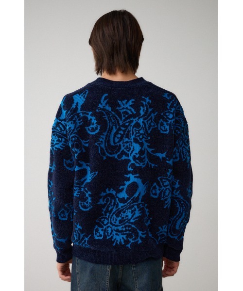 【セール】モールジャガードカーディガン（カーディガン/ボレロ）｜AZUL BY MOUSSY（アズールバイマウジー）