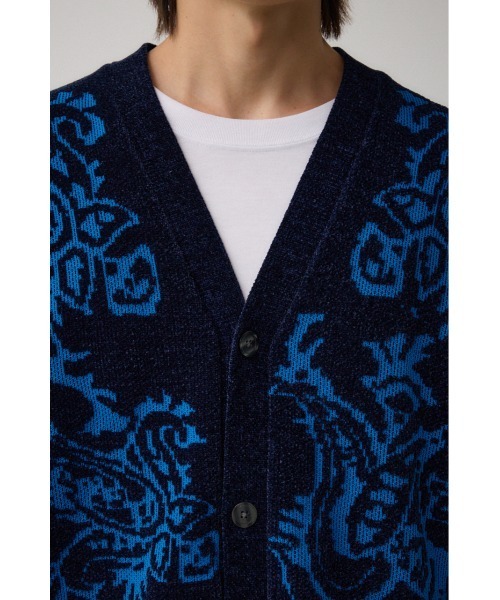 【セール】モールジャガードカーディガン（カーディガン/ボレロ）｜AZUL BY MOUSSY（アズールバイマウジー）