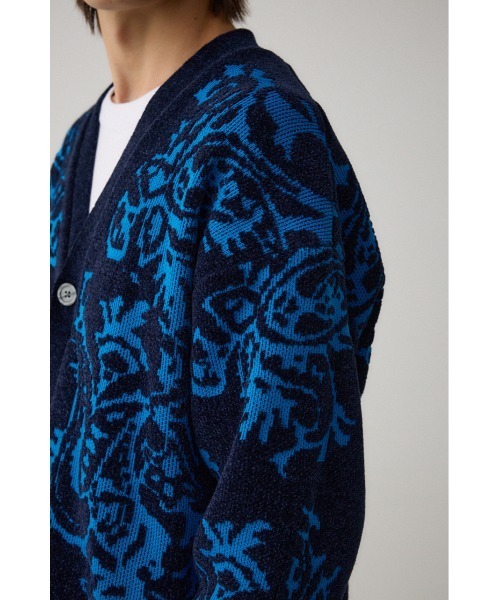 【セール】モールジャガードカーディガン（カーディガン/ボレロ）｜AZUL BY MOUSSY（アズールバイマウジー）