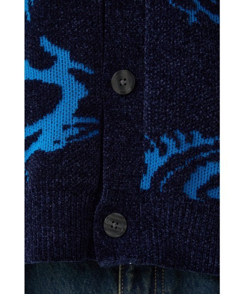【セール】モールジャガードカーディガン（カーディガン/ボレロ）｜AZUL BY MOUSSY（アズールバイマウジー）