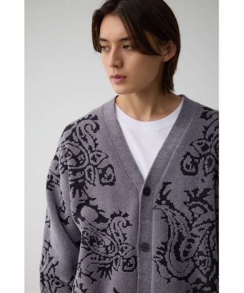 【セール】モールジャガードカーディガン（カーディガン/ボレロ）｜AZUL BY MOUSSY（アズールバイマウジー）