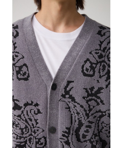 【セール】モールジャガードカーディガン（カーディガン/ボレロ）｜AZUL BY MOUSSY（アズールバイマウジー）