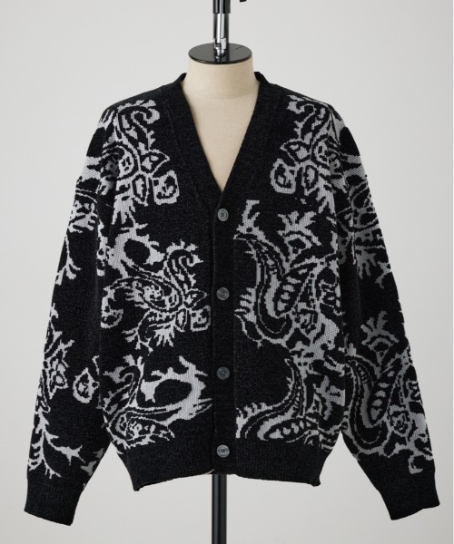 【セール】モールジャガードカーディガン（カーディガン/ボレロ）｜AZUL BY MOUSSY（アズールバイマウジー）