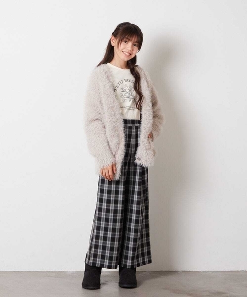a.v.v（アーヴェヴェ）の「[160]サスペンダー付きワイドパンツ（その他パンツ・キッズ・ブラック/ホワイト/グレー/ダークインディゴブルー/ベージュ・160）」の20枚目の写真