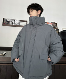 EFFECTION（エフェクション）の「【neos】ビッグシルエット タスラン ハイネック 中綿 ハーフ ジャケット（ダウンジャケット/コート）」