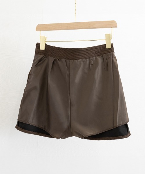 Miniministore（ミニミニストア）の「コーデュロイプリーツスカート ベルト付き（スカート・レディース・ブラック/ダークブラウン・S/M/L/XL）」の21枚目の写真