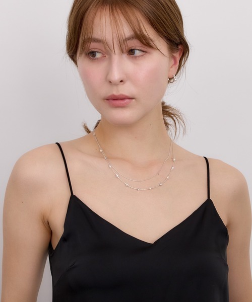 Heartdance(ハートダンス)の「ステーションパールネックレス(ネックレス・レディース・シルバー/ゴールド・FREE)」の18枚目の写真