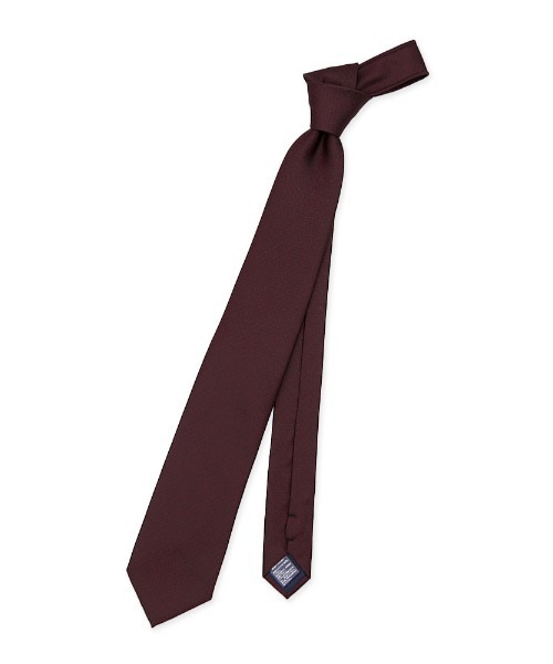 Perfect Suit FActory（パーフェクトスーツファクトリー）の「【WEB限定】エコペットネクタイ　無地調　グレー/ワイン/ブラウン/ネイビー/パープル（ネクタイ・メンズ・ワイン/チャコールグレー/パープル/ネイビー/ブラウン・FREE）」の15枚目の写真