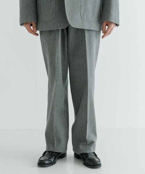 FREEMANS SPORTING CLUB（フリーマンズ スポーティング クラブ）の「FREEMANS SPORTING CLUB　BLEECKER TROUSERS（その他パンツ・メンズ・オリーブ/グレー・SMALL/MEDIUM/LARGE）」の15枚目の写真