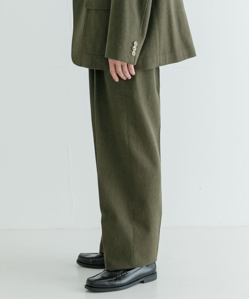 FREEMANS SPORTING CLUB（フリーマンズ スポーティング クラブ）の「FREEMANS SPORTING CLUB　BLEECKER TROUSERS（その他パンツ・メンズ・オリーブ/グレー・SMALL/MEDIUM/LARGE）」の11枚目の写真