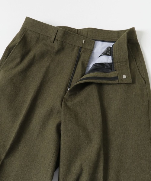 FREEMANS SPORTING CLUB（フリーマンズ スポーティング クラブ）の「FREEMANS SPORTING CLUB　BLEECKER TROUSERS（その他パンツ・メンズ・オリーブ/グレー・SMALL/MEDIUM/LARGE）」の7枚目の写真