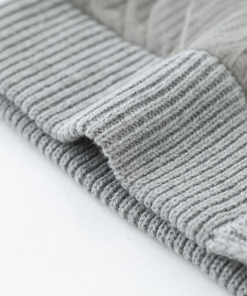 n'OrLABEL（ノアールレーベル）の「『ボリュームチュールニットカーディガン』（カーディガン/ボレロ・レディース・ネイビー/グレー/ブラック・FREE）」の14枚目の写真