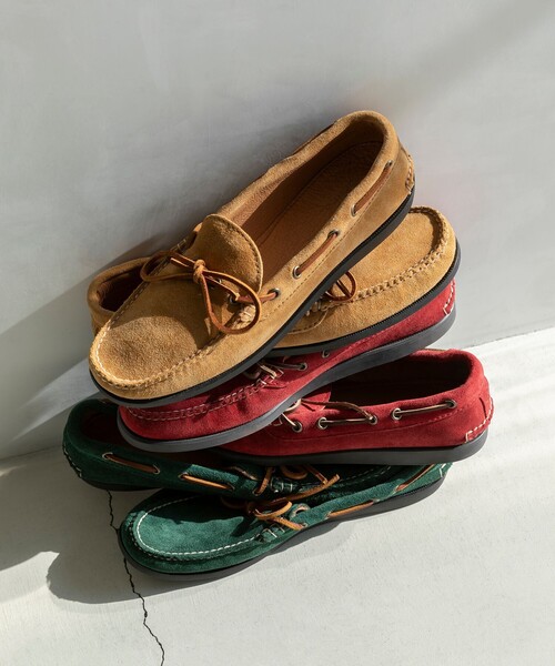 SHIPS別注】QUODDY TRAIL MOCCASIN: CANOE MOC SUEDE（スニーカー