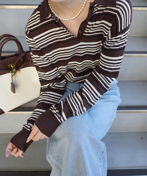 SLOBE IENA（スローブイエナ）｜ニット/セーター（ブラウン系）一覧 - WEAR