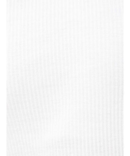 EVRIS(エヴリス)の「スクエアネックチョーカーリブトップス(Tシャツ/カットソー・レディース・グレー/ブラック/ホワイト・FREE)」の13枚目の写真