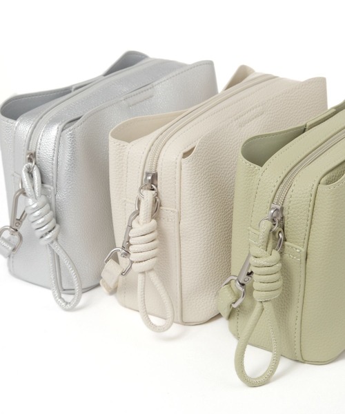 studio CLIP（スタディオクリップ）の「軽ラク3ROOMショルダーバッグ（ショルダーバッグ・レディース・ブラック/アイボリー/その他2/グリーン・FREE）」の16枚目の写真