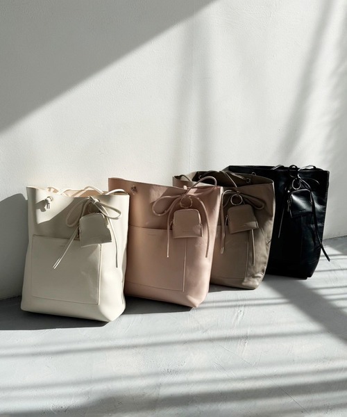 セール】WEB限定/ポーチ付き大人トートバッグ（トートバッグ）｜one