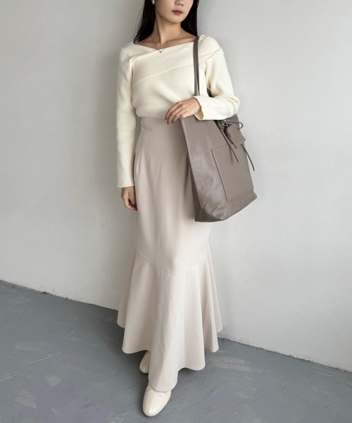 one after another NICE CLAUP(ワンアフターアナザーナイスクラップ)の「WEB限定/ポーチ付き大人トートバッグ(トートバッグ・レディース・ブラック/モカ/アイボリー/ピンク・FREE)」の16枚目の写真