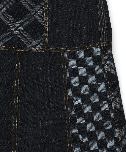 チチカカ(チチカカ)の「デニムパッチスカート(デニムスカート・レディース・ブルー/ブラック・MEDIUM/LARGE)」の18枚目の写真