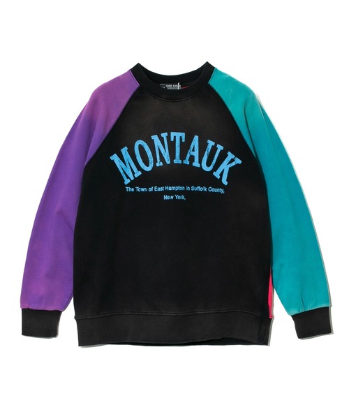 【セール】CUBE SUGAR/キューブシュガー 裏毛スプレー加工ラグランPO（スウェット）｜CUBE SUGAR（キューブシュガー）