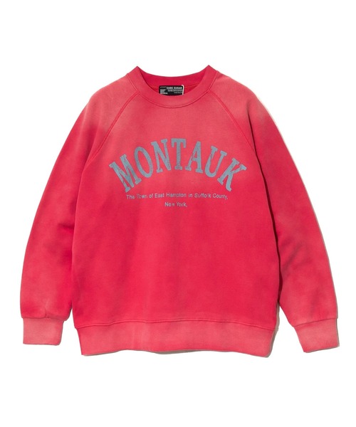 【セール】CUBE SUGAR/キューブシュガー 裏毛スプレー加工ラグランPO（スウェット）｜CUBE SUGAR（キューブシュガー）