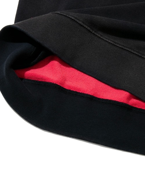 【セール】CUBE SUGAR/キューブシュガー 裏毛スプレー加工ラグランPO（スウェット）｜CUBE SUGAR（キューブシュガー）