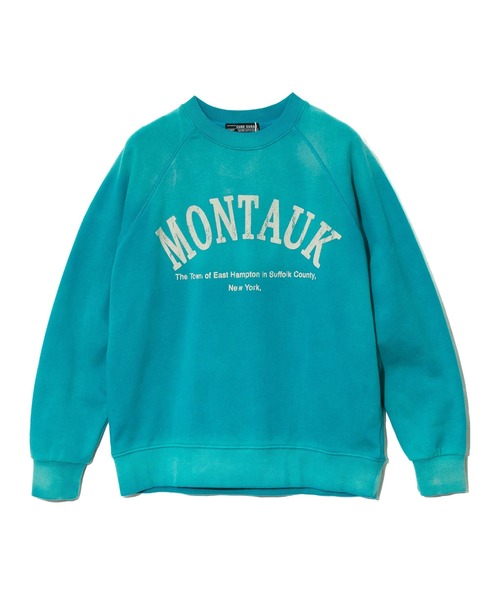 【セール】CUBE SUGAR/キューブシュガー 裏毛スプレー加工ラグランPO（スウェット）｜CUBE SUGAR（キューブシュガー）