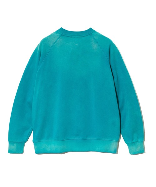 【セール】CUBE SUGAR/キューブシュガー 裏毛スプレー加工ラグランPO（スウェット）｜CUBE SUGAR（キューブシュガー）