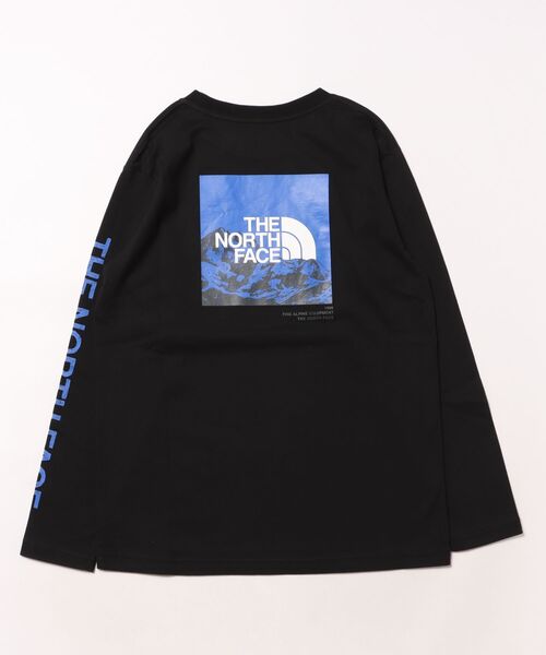 セール】THE NORTH FACE Kids L/S Sleeve Graphic Tee NTJ32537