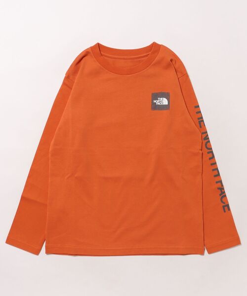 セール】THE NORTH FACE Kids L/S Sleeve Graphic Tee NTJ32537