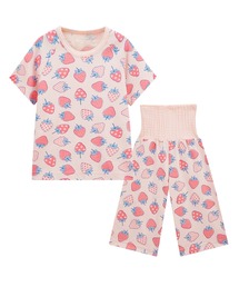 ルームウェア/パジャマ（ピンク/桃色系・ボーダー柄）ファッション通販