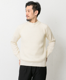 URBAN RESEARCH DOORS MENS | FORK＆SPOON コットンウールモックネックニット(ニット/セーター)