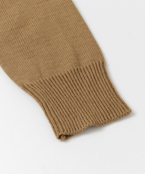 URBAN RESEARCH DOORS MENS(アーバンリサーチ ドアーズ メンズ)の「FORK&SPOON コットンウールモックネックニット(ニット/セーター・メンズ・ネイビー/キャメル/オフホワイト/チャコールグレー・40/38)」の11枚目の写真
