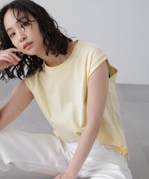 FREE'S MART | USAコットンフレンチスリーブTシャツ(Tシャツ/カットソー)