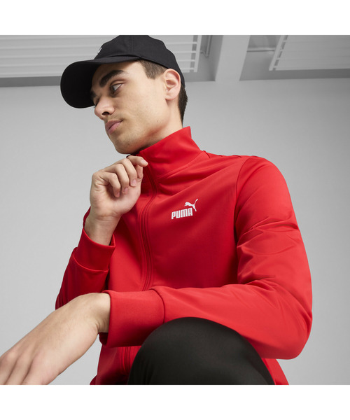 PUMA(プーマ)の「PUMA プーマ メンズ ESS ポリ スーツ 上下セット ESS Poly Suit(ジャージ・メンズ・ブラック/レッド・LARGE/X-LARGE/SMALL/MEDIUM/XX-LARGE)」の13枚目の写真