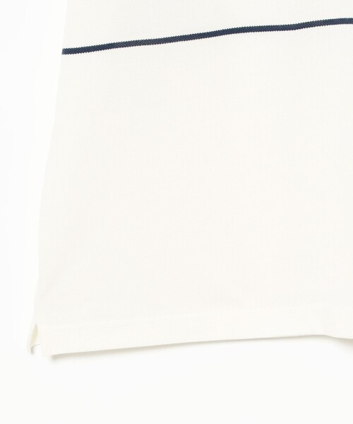 FRED PERRY（フレッドペリー）の「【別注】FRED PERRY / リラックス ストライプ ピケ ポロシャツ（ポロシャツ・メンズ・ブラック系その他/ブルー系その他・S/M/L/XL）」の17枚目の写真