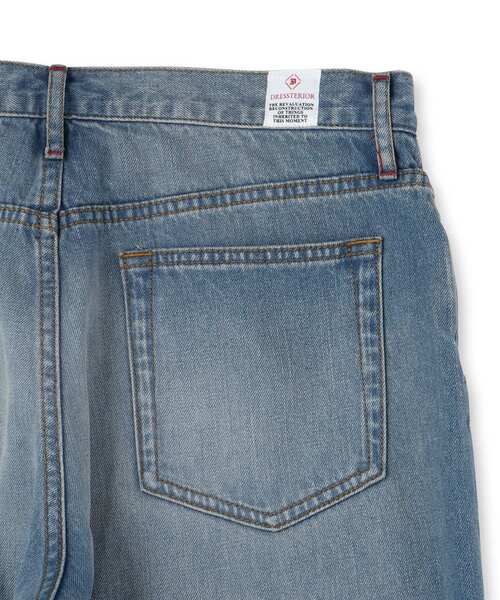 DRESSTERIOR(ドレステリア)の「10.6oz コンフォートワイドデニムパンツ(デニムパンツ・メンズ・ライトブルー・85/76/79/82)」の9枚目の写真