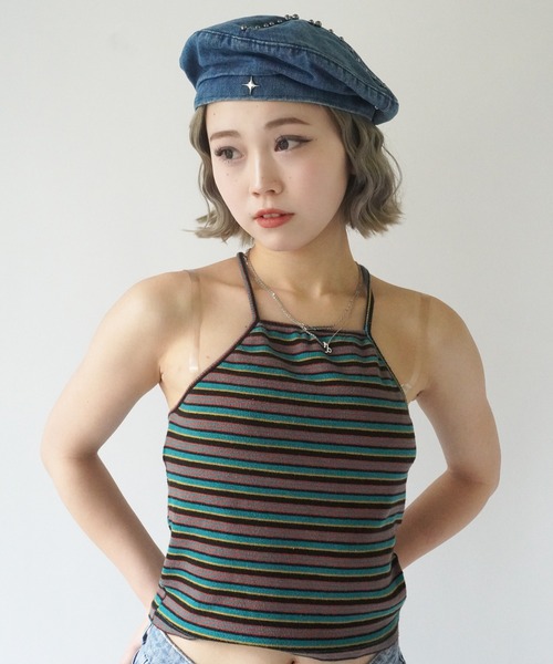 KAPITAL　ゴブラン織りデニム ベレー帽 KAPITAL ゴブラン織りデニム ベレー帽 キャピタル ブランド