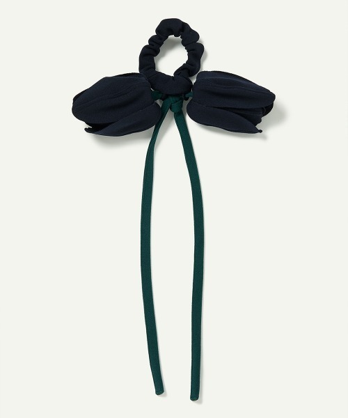 leinwande チューリップ　ヘアシュシュ　ヘアアクセサリー Tulip Hair Ribbon（シュシュ）｜leinwande（ラインヴァンド）の
