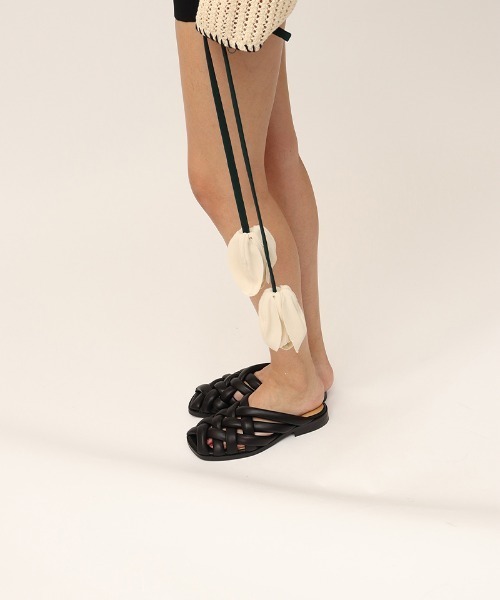 Tulip Hair Ribbon（シュシュ）｜leinwande（ラインヴァンド）の