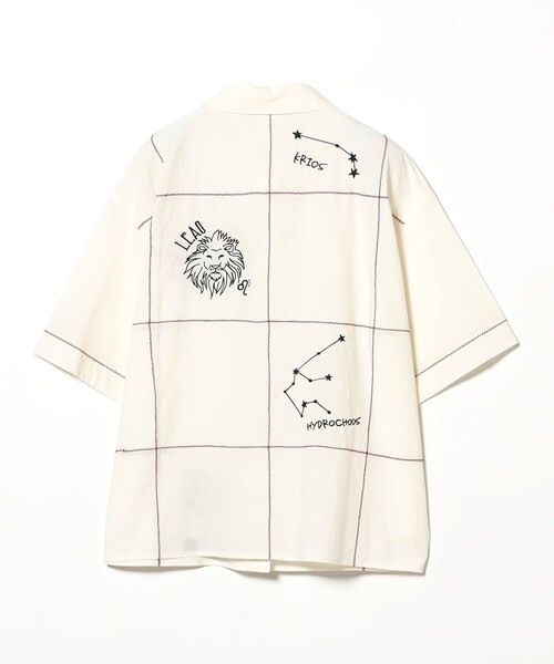 ブラウス シャツ ブロック 刺繍 シャツ レディース セール】ブロック 刺繍 シャツ（シャツ/ブラウス）｜B:MING by
