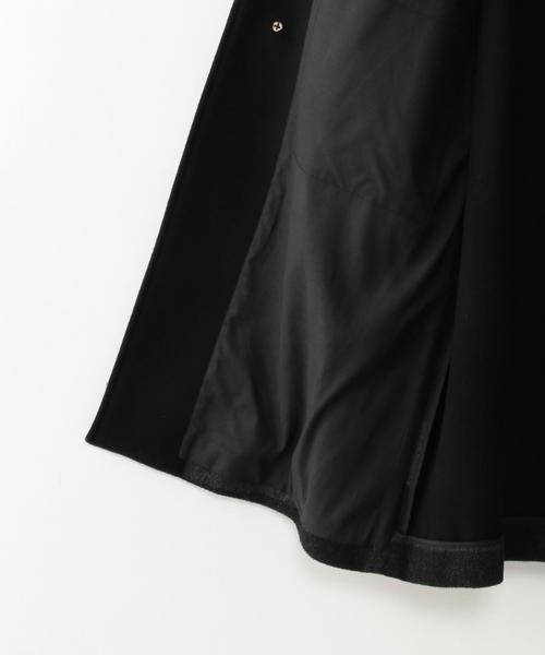 Steven Alan（スティーブンアラン）の「＜Steven Alan＞ RVR/MLTN BAL/COL GOWN/ｶﾞｳﾝ◆（ステンカラーコート・メンズ・ダークグリーン/ダークグレー・LARGE/X-LARGE/SMALL/MEDIUM）」の15枚目の写真