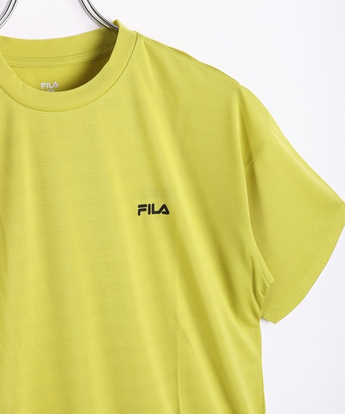 FILA GOLF メッシュカモフラジャガード半袖シャツ mk1 FILA GOLF メッシュカモフラジャガード半袖シャツ mk1
