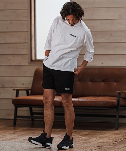 felkod(フィルコッド)の「mp13320- Super Heavy Weight Shorts ショートパンツ(その他パンツ・メンズ・ホワイト/ブラック/ブラック×ピンク・XL/L/M/S)」の9枚目の写真