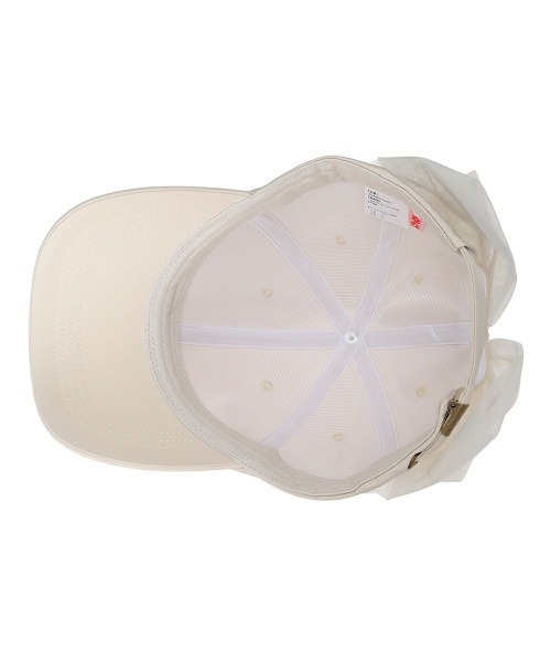 F i.n.t（フィント）の「バックチュールリボンキャップ/ fint　フィント（キャップ・レディース・アイボリー/ライトグレー・FREE）」の8枚目の写真