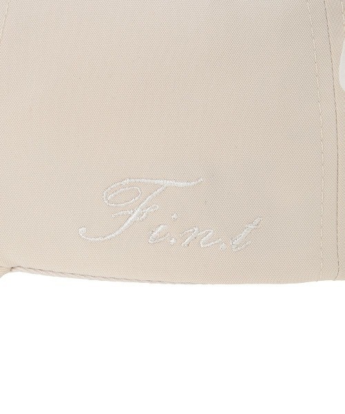 F i.n.t（フィント）の「バックチュールリボンキャップ/ fint　フィント（キャップ・レディース・アイボリー/ライトグレー・FREE）」の11枚目の写真